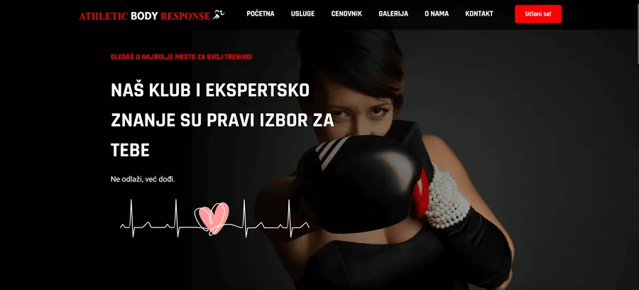 Athleticbodyresponse.com screenshot