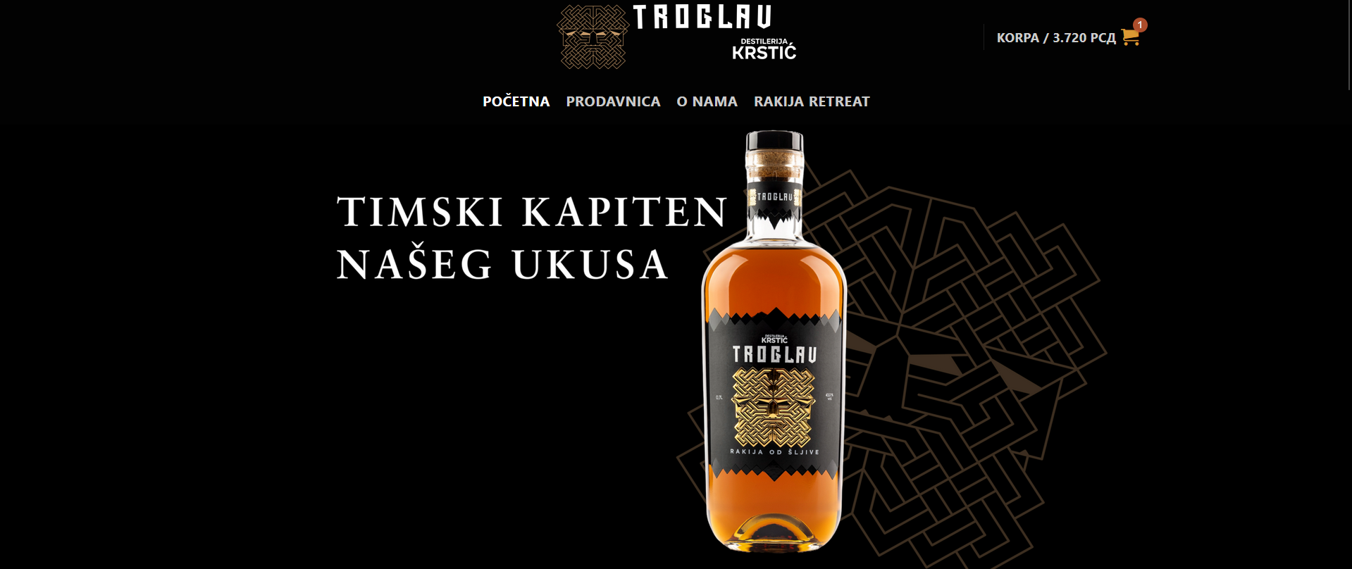 Troglav.rs screenshot