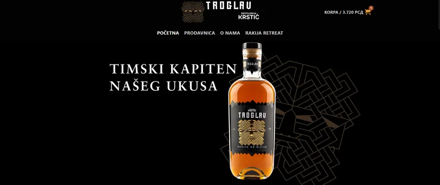 Troglav.rs screenshot